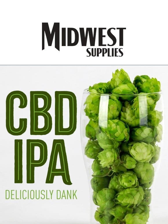 NEW CBD Beer. Our Dopest Brew Yet ?