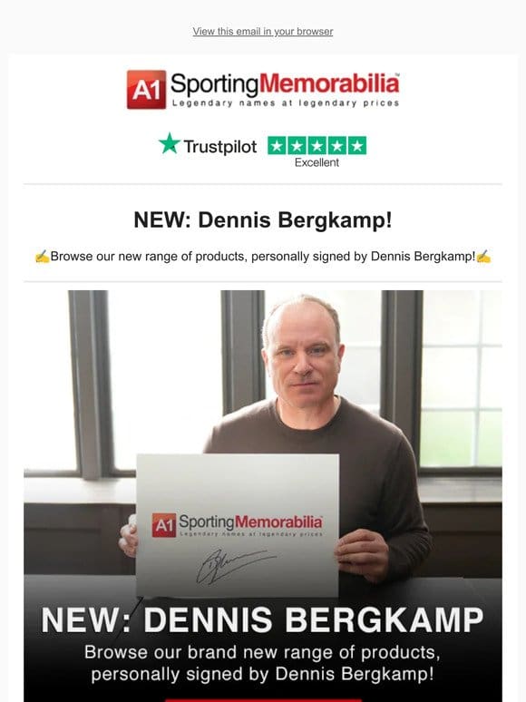 NEW: Dennis Bergkamp!