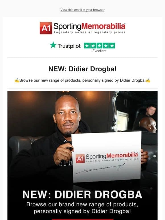 NEW: Didier Drogba!