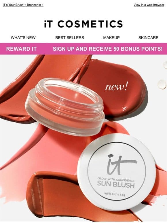 NEW! Glow with Confidence Sun Blush