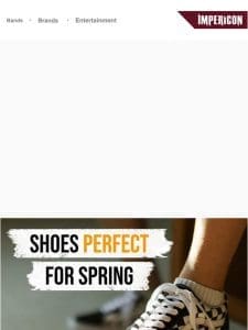 ? NEW IN: Spring shoe collections are waiting for you
