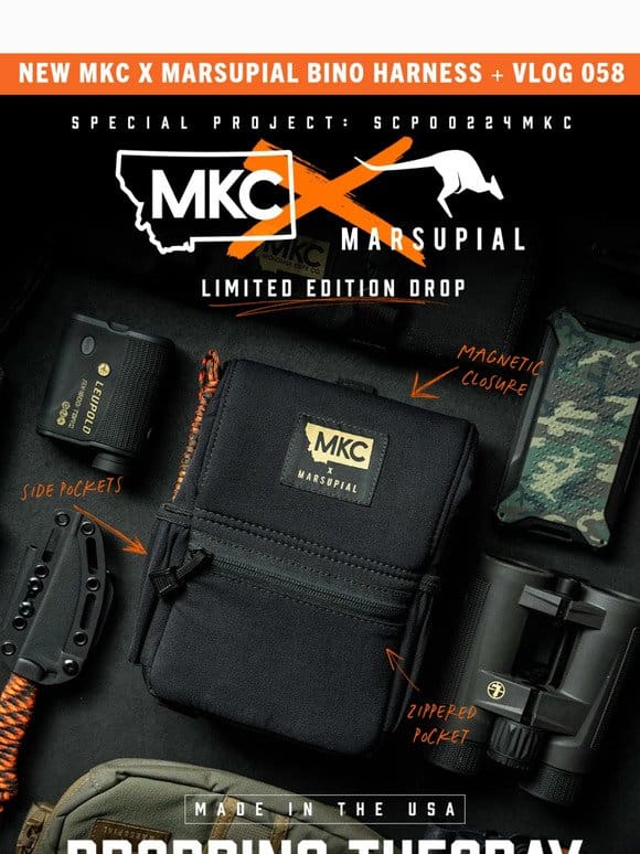 NEW MKC x Marsupial Gear Collab + Vlog: 058 is LIVE!