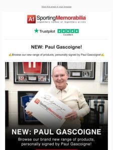 NEW: Paul Gascoigne!