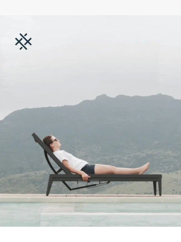 NEW at Outer: The Infinity Chaise Lounge