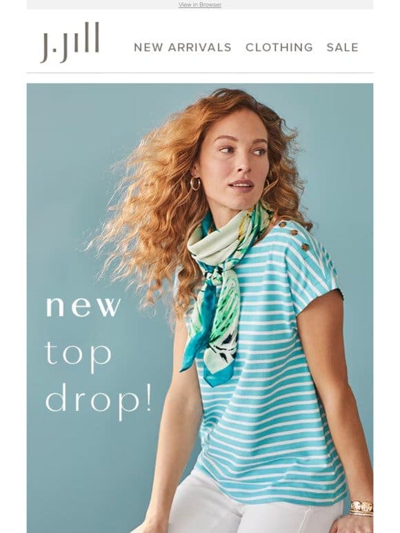 NEW colorful tops just arrived!