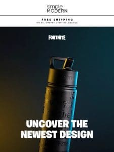NEW drinkware featuring Fortnite!