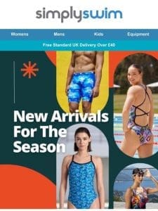 New Arrivals for the Season   | Simply Swim