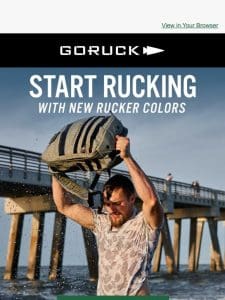 New Colors of Your Favorite Training Rucksack