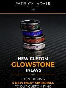 New Custom Ring Inlays!