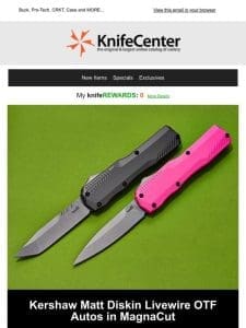 New Knives: Benchmade， Kershaw， WE， CIVIVI
