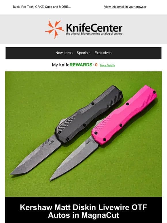 New Knives: Benchmade， Kershaw， WE， CIVIVI