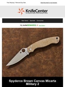 New Knives: Spyderco， MKM， Gerber