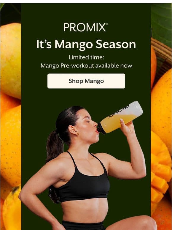 New: Mango Pre-workout