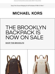 New Markdown: The Brooklyn Backpack