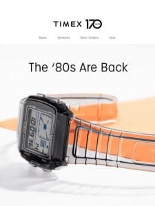 New Q Timex LCA – The ’80s Are Back!