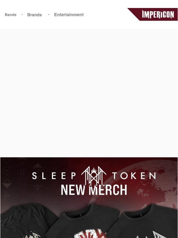 ? New Sleep Token merch – OBTAIN!