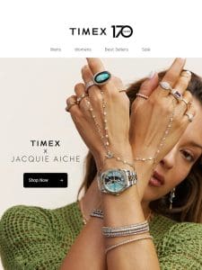 New Timex x Jacquie Aiche: Embrace Your Inner Muse
