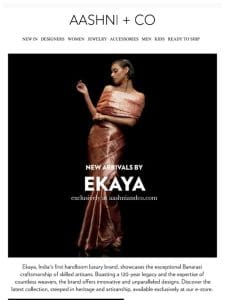 New arrivals: Banarasi handlooms by Ekaya!