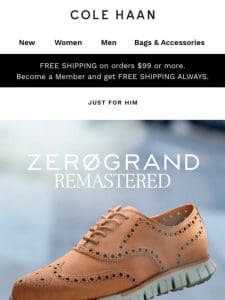 New drops: the breeziest ZERØGRAND Remastered & Fraya Sandal