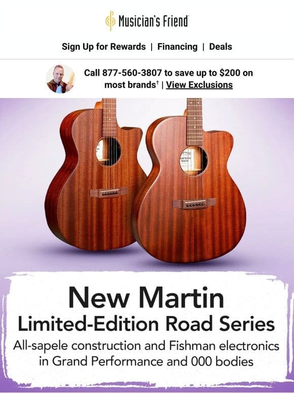 New from Martin: Limited-edition Road Series