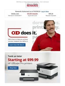 OD does it! Get HP OfficeJet Pro Printers starting at $99.99
