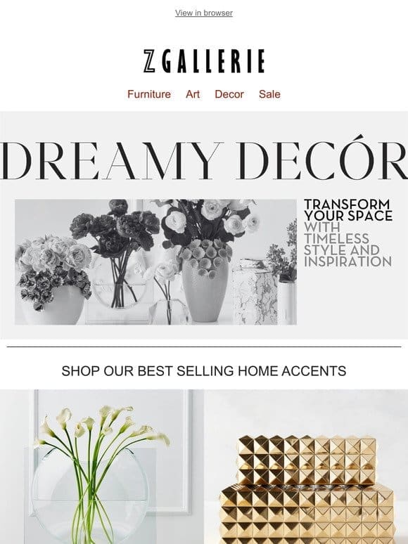 OUR DREAMY DECOR IS ANYTHING BUT ORDINARY: SAVE BIG ON OUR BESTSELLING LIGHTING
