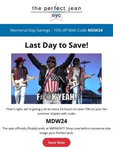 Official Last Call: MDW Sale Ends Tonight! ⏰