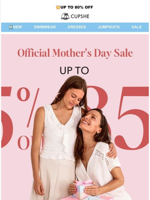 Official Mother’s Day Sale❤️