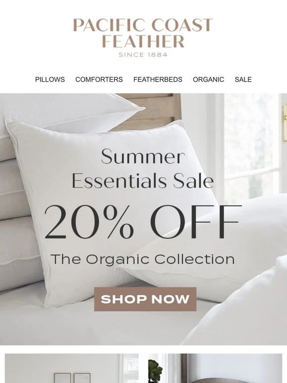 Organic Cotton Covered Bedding is the Pinnacle of Luxury