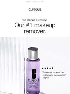 Our #1 makeup remover ??