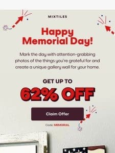 Our Memorial Day Sale Is ON