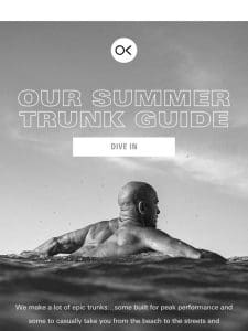 Our Summer Trunk Guide is HERE