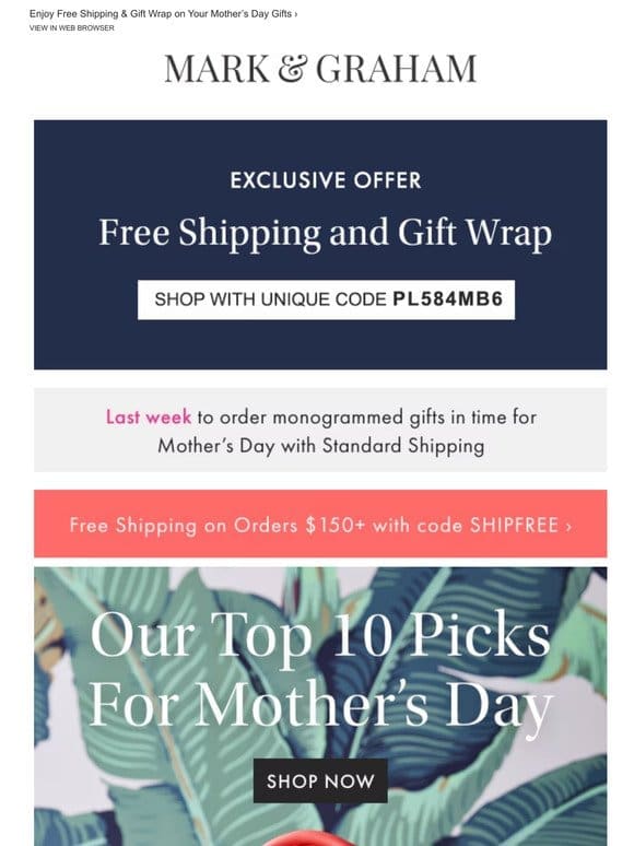 Our Top 10 Gifts for Mom + An Exclusive Offer Inside