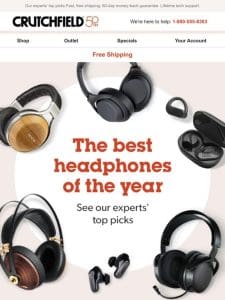 Our top headphones of the year