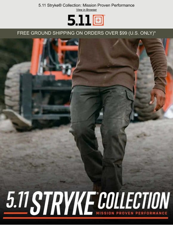 Outstanding Strength + Exceptional Mobility = The Stryke® Collection