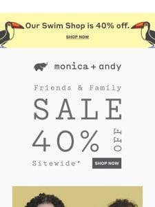 PSST: 40% Off Sitewide is Live