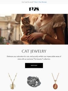 PURRFECT JEWELRY — Cat Jewelry Collection