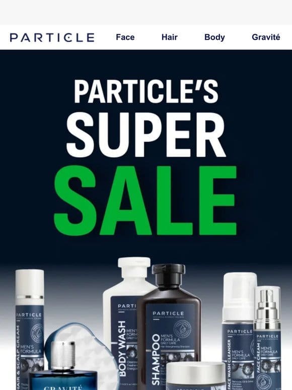 Particle Super Sale Starts Now