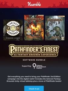 Pathfinder 2e + Fantasy Grounds = Endless Adventure