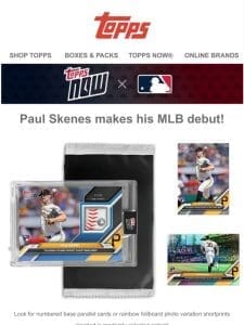 Paul Skenes makes his MLB debut!