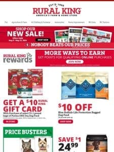 Paws & Claws Savings on Top Brands – Purina ONE， Blue Buffalo， Hill’s Science Diet & More!