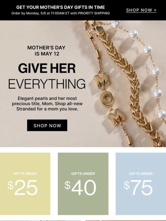 Perfect Gifts for Mom