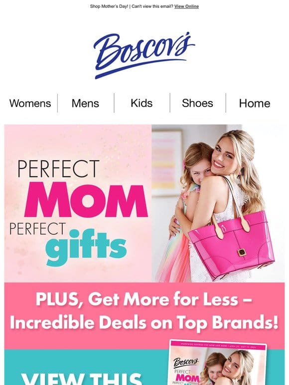 Perfect Mom， Perfect Gifts， Perfect Prices