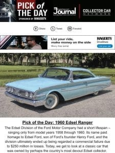 Pick of the Day: 1960 Edsel Ranger