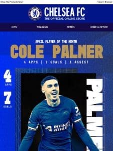 Premier League Player Of The Month | COLE PALMER