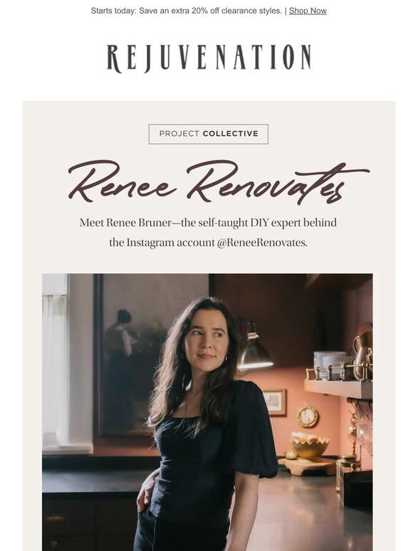 Project Spotlight: @ReneeRenovates shares her timeless kitchen