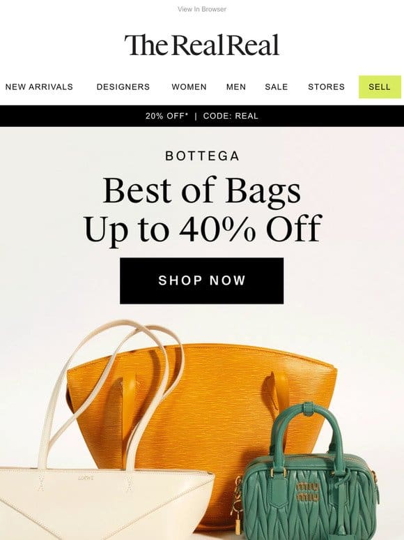 RE: Loewe bags on sale