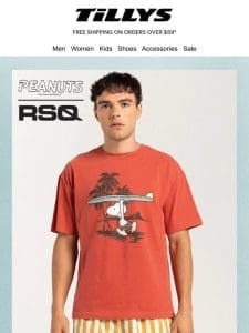 RSQ x Peanuts Summer Collection
