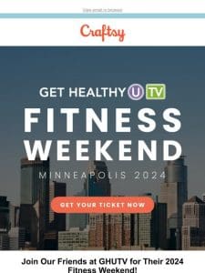 Ready for an empowering girl’s trip? Get your tickets for the GHUTV Fitness Weekend!