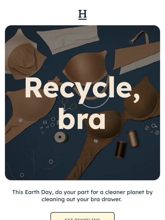 Recycle your bras & undies ??